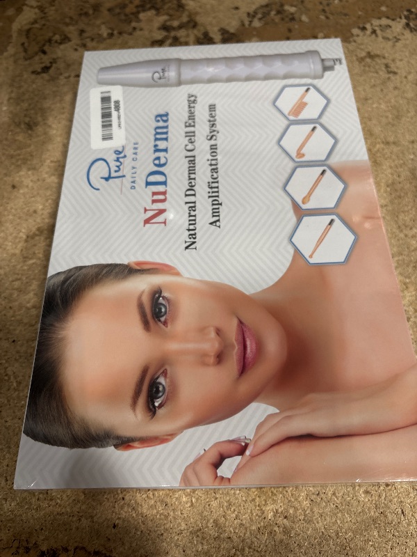Photo 1 of **BRAND NEW SEALED IN BOX**
Pure Daily Care NuDerma Handheld Skin Therapy Wand Machine w/Neon – Anti-Aging - Skin Tightening - Wrinkle Reducing - Dark Circles – Clarifying - Hair & Scalp Stimulator
