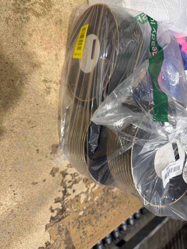 Photo 1 of [30 Pack 16 OZ Bowls] Edge Collection Black with Gold Rim Plastic Party Soup Bowls Premium heavyweight Elegant Disposable Tableware Dishes