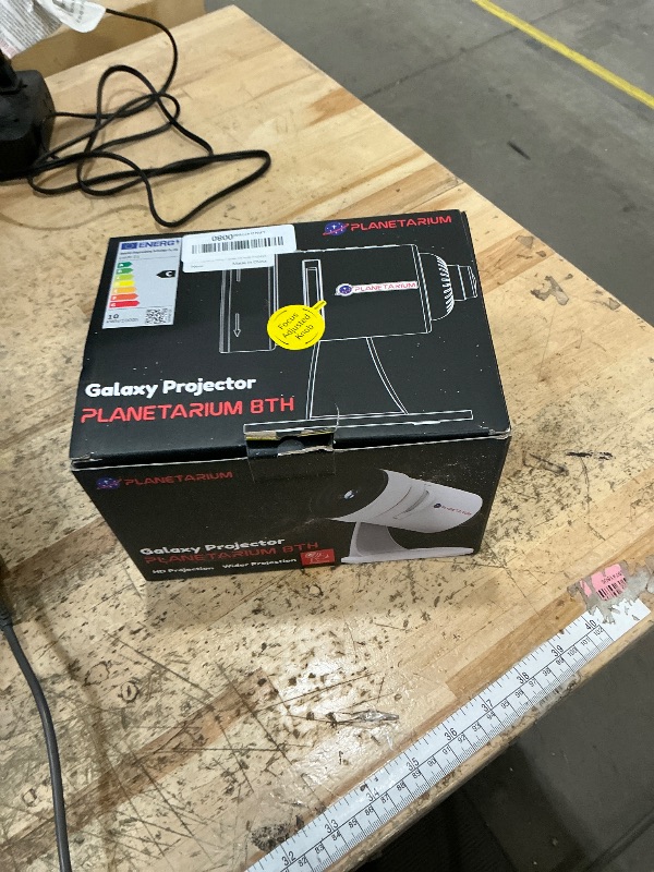 Photo 1 of [2025 Upgraded] Galaxy Projector, HD Brighter Wider Projection Planetarium Star Projector with 7-Color Night Light Realistic Starry Sky Space Solar System Moon Nebula for Bedroom Ceiling Room Decor