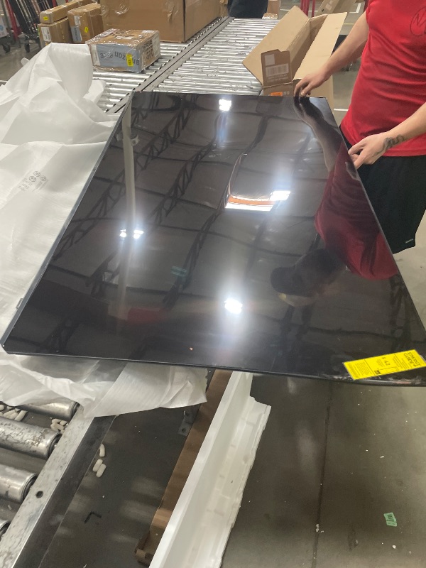 Photo 1 of *BROKEN SCREEN* Samsung 65-Inch Class Crystal UHD U8000F 4K Smart TV (2025 Model) Endless Free Content, Crystal Processor 4K, MetalStream Design, Knox Security, Alexa Built-in