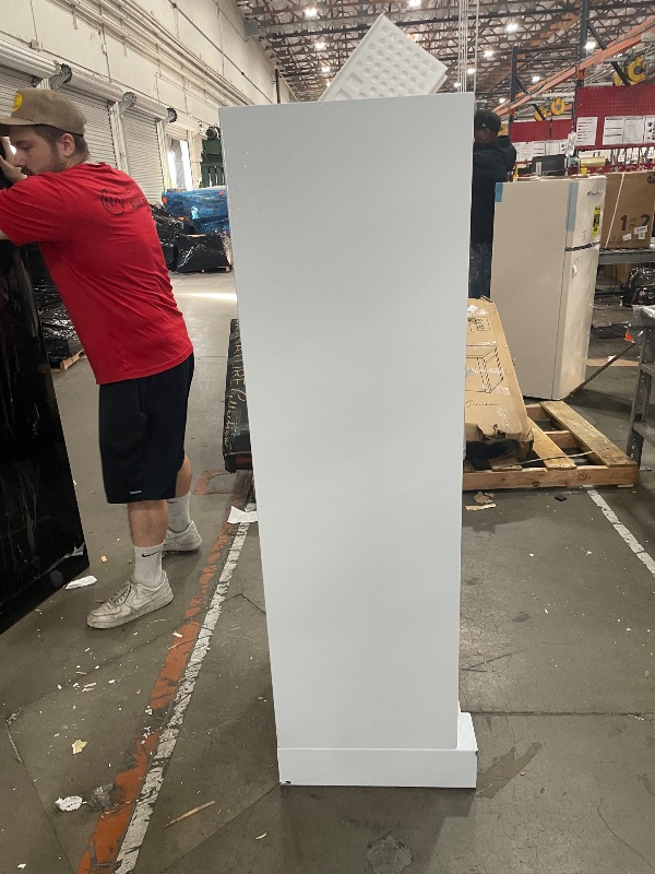 Photo 1 of ***DENTS ***SMARTHIVE 40-Min Fireproof Gun Safe (1200°F) - Quick Access Rifle/Pistol Safe, Heavy-Duty Fire Resistant Gun Cabinet for Home Valuables (WHITE, 10.8cu.ft)