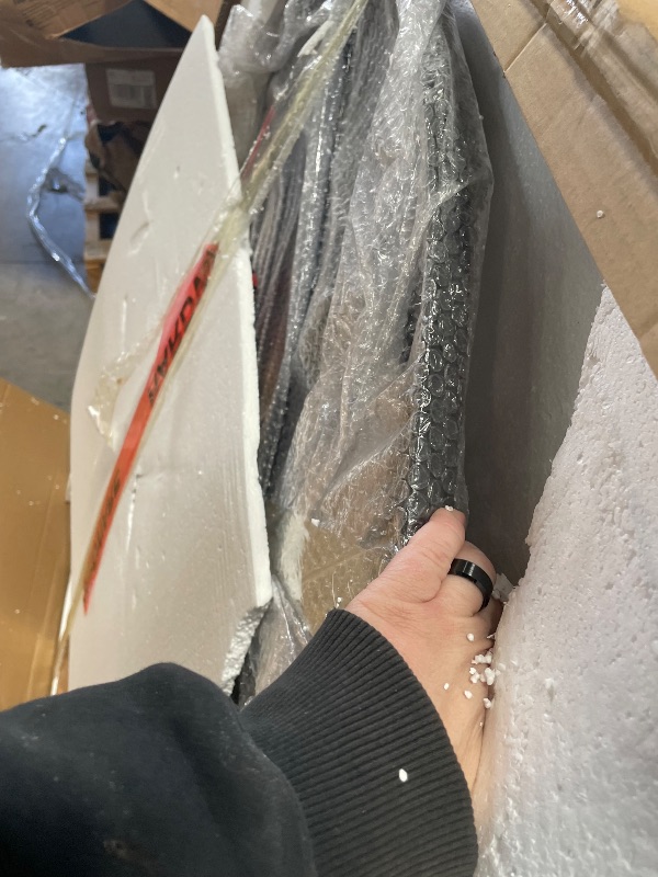 Photo 1 of *INCOMPLETE ONLY TABLE TOP* Homestyles 5 Piece Outdoor Dining Set, 48" Table, Charcoal