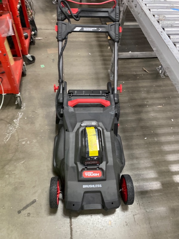 Photo 1 of **PARTS ONLY** Hyper Tough 20" 125cc Gas Powered Walk-Behind Push Lawn Mower with Briggs & Stratton Engine, Black
