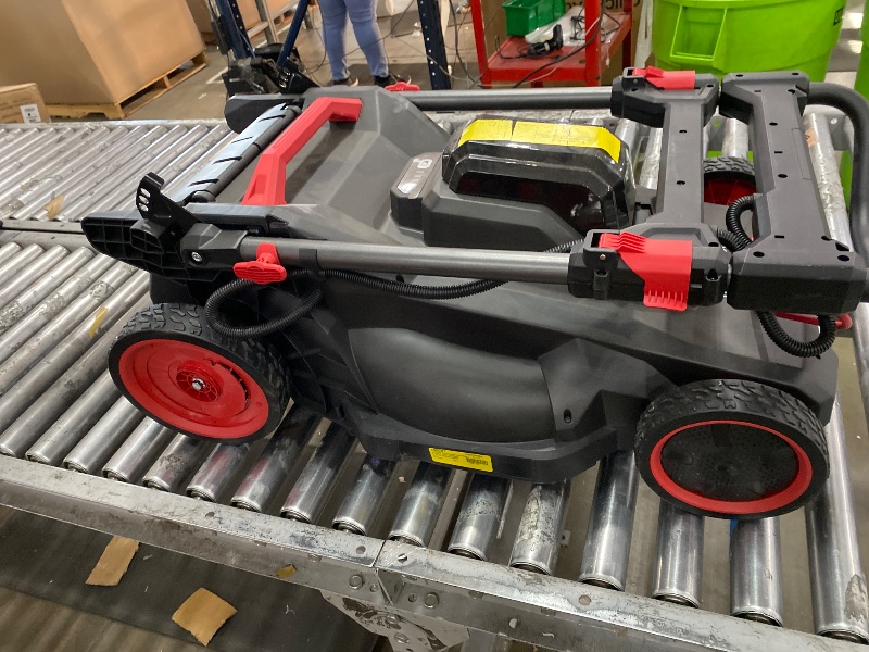 Photo 1 of **PARTS ONLY** Hyper Tough 20" 125cc Gas Powered Walk-Behind Push Lawn Mower with Briggs & Stratton Engine, Black