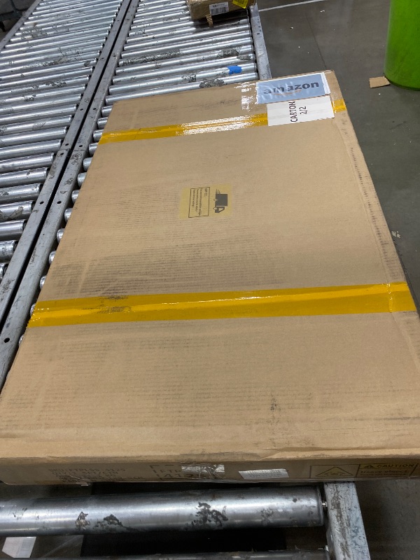 Photo 1 of ****INCOMPLETE *****DWVO 8' x 6' Outdoor Storage Shed, Waterproof Metal Garden Shed with Windows, Lockable Doors, and Sloped Roof for Patio, Backyard, Lawn, Tool Storage, Bike Shed, Pet Shelter (Gray + White)