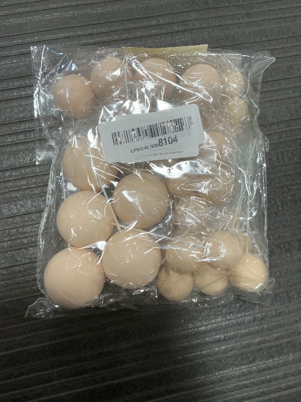 Photo 1 of  Balls Cake Topper DIY Cake Insert Toppers Ball Cake Picks Cupcake Topper for Birthday Party Baby Shower Wedding Cake Decoration(Khaki)…