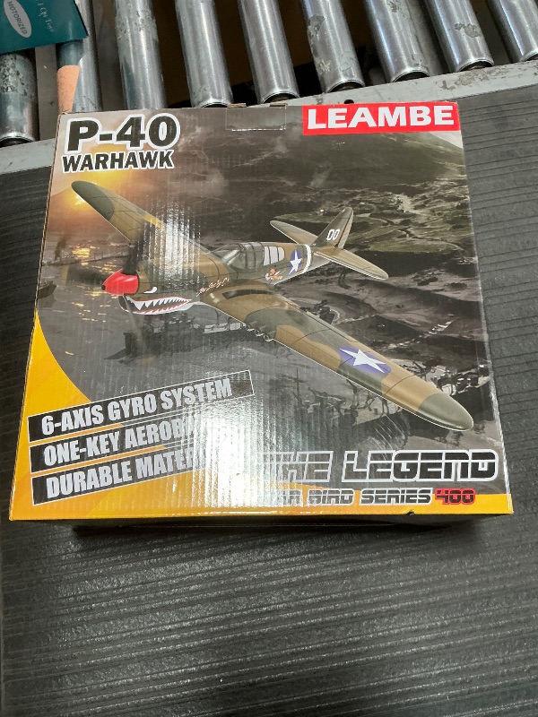 Photo 1 of ** FOR PARTS ONLY **
LEAMBE RC Plane 4 Channel Remote Control Airplane - Ready to Fly P-40 Warhawk RC Airplane for Beginners Adult with Xpilot Stabilization System & One Key Aerobatic