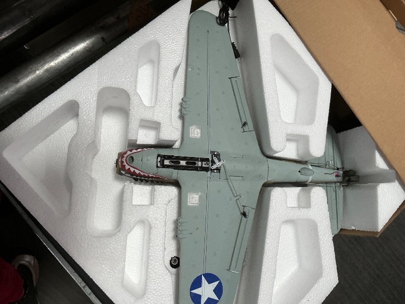 Photo 1 of ** FOR PARTS ONLY **
LEAMBE RC Plane 4 Channel Remote Control Airplane - Ready to Fly P-40 Warhawk RC Airplane for Beginners Adult with Xpilot Stabilization System & One Key Aerobatic