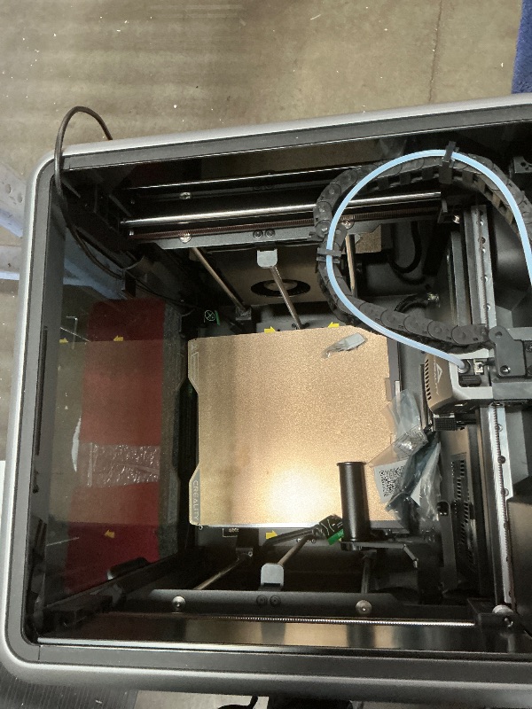 Photo 1 of ***NO PLU TO TEST**

Official Creality K2 Combo 3D Printer, Multicolor 3D Printers with CFS, 600mm/s Printing Speed 300? Direct Drive Extruder Auto Leveling Chamber AI Camera, Printing Size 10.24x10.24x10.24 inch