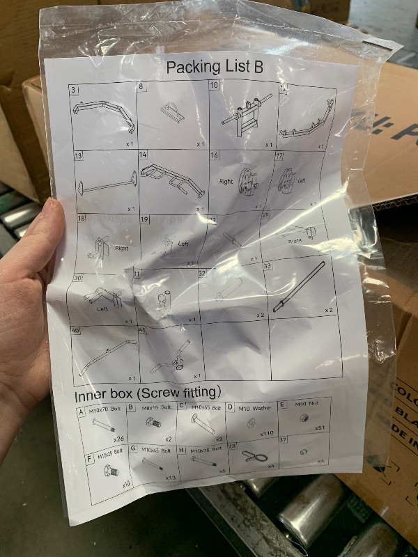 Photo 1 of **PARTS ONLY/MISSING BOX 1** Multi-Functional Power Racks for Home