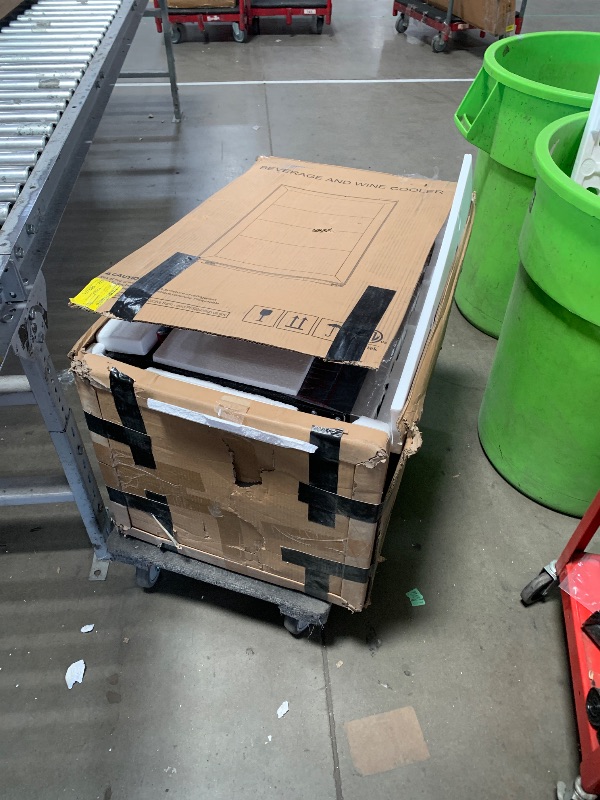 Photo 1 of *** PARTS ONLY ** Electactic Mini Fridge 130 Can Beverage Refrigerator Cooler, 3.2 Cu.Ft Drink Fridge forSoda Wine Beer, Digital Temperature Control Cooler for Home, Dorm, Bar