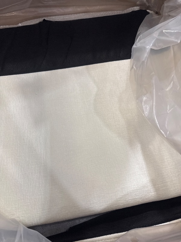 Photo 1 of *** BOX 1 OF 3*** Vesgantti 142" Cloud Couch Sectional Modular Sofa, Comfy Sectional Couch with Ottoman Deep Seat Chenille L Shaped Sofa, Modular Couches for Living Room, Bedroom and Apartment, Snow White