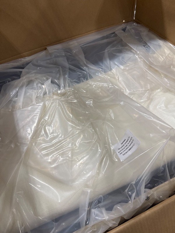 Photo 1 of *** BOX 1 OF 3*** Vesgantti 142" Cloud Couch Sectional Modular Sofa, Comfy Sectional Couch with Ottoman Deep Seat Chenille L Shaped Sofa, Modular Couches for Living Room, Bedroom and Apartment, Snow White