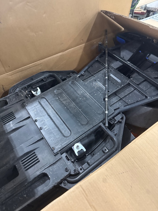 Photo 1 of **STOCK PHOTO FOR REFERENCE ONLY**Best Ride On Cars Officially Licensed McLaren GoKart 24V for Ages 6 and Up - Electric Go Kart with Steering Wheel, Versatile Driving Modes, User-Friendly Controls, Black/Orange, Large