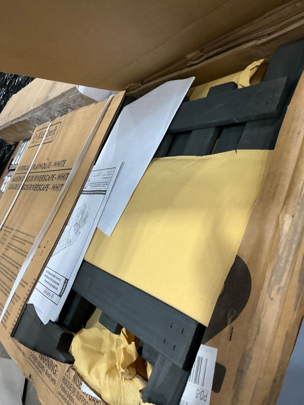 Photo 1 of *****************INCOMPLETE ITEM, THIS IS ONLY BOX #1 OF 2 TOTAL*******************
KidKraft Riverscape Wooden Playhouse with Working Doorbell, Fence, Kitchen and Pet Door