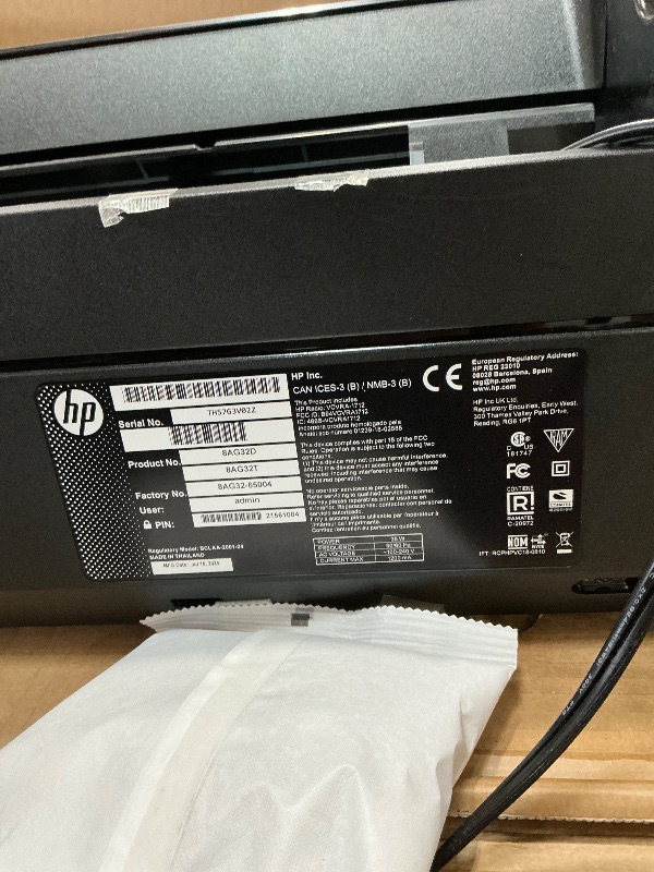 Photo 1 of **Missing 24” roll feed spindLE**
HP DesignJet T210 Large 24-inch Color Plotter Printer for Easy Wide CAD & Poster Prints (8AG32D)