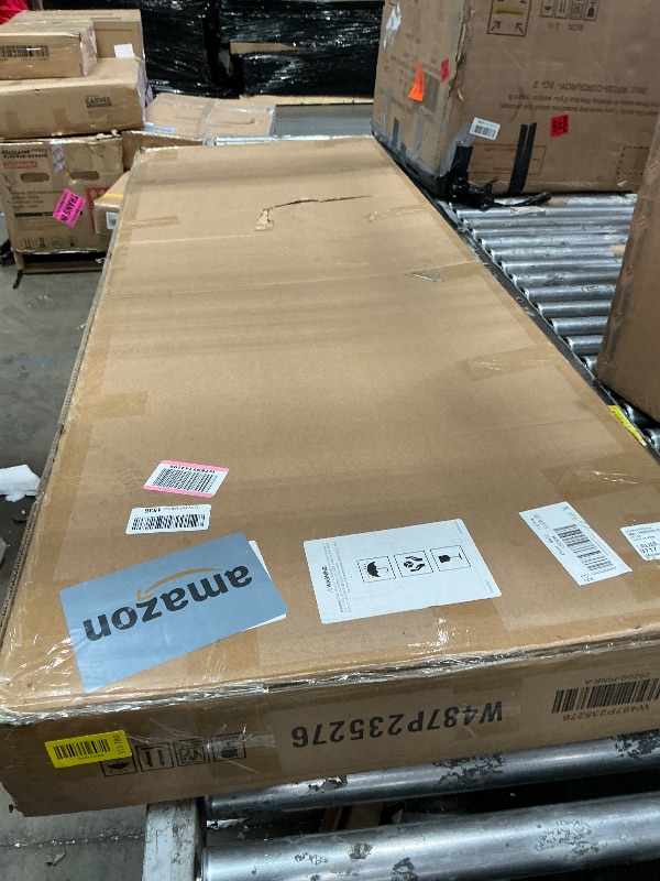 Photo 1 of ** headboard only
KEIKI Queen Thick Chenille Bed Frame with Upholstered Tufted Headboard, Modern Solid Wood Floor Platform for Bedroom, No Box Spring Needed