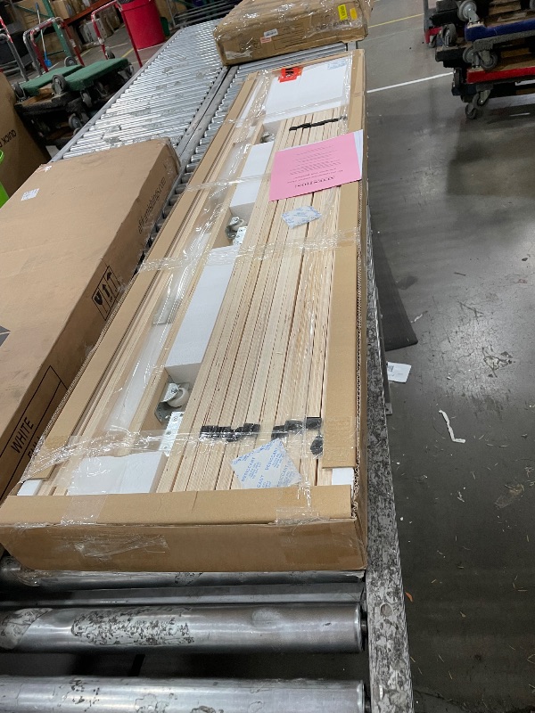 Photo 1 of *BOX 1 ONLY* AFI, Madison Full Platform Bed with Matching Footboard & Full Trundle, White