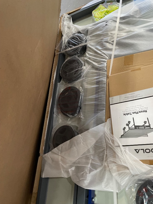 Photo 1 of ***parts only***JOOLA NOVA Ping Pong Table with Waterproof Table Tennis Net Set - Quick Assembly - All Weather Aluminum Composite Surface - Tournament Quality - Indoor & Outdoor Compatible ?Nova Plus