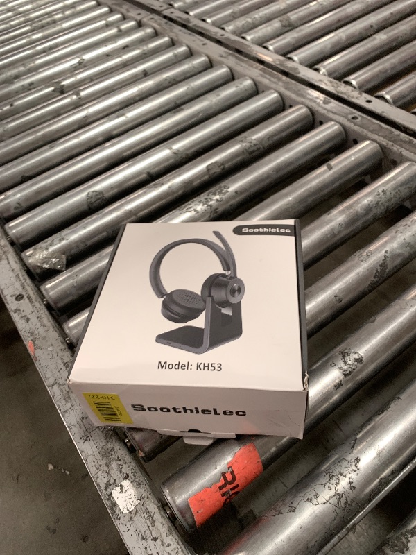 Photo 1 of (Upgraded Version) Wireless Headset, Bluetooth Headset with Noise Cancelling Microphone, Best Headphones with Mic Mute & USB Dongle for PC/Computer/Laptop/Cell Phones/Remote Work/Call Center