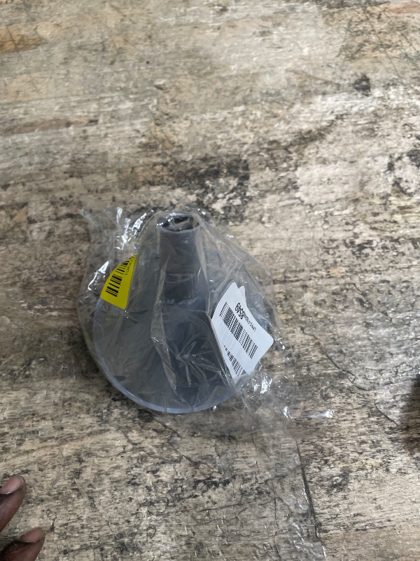 Photo 1 of ***PARTIAL SET, ONE PIECE ONLY*** Plastic Funnels for Kitchen Use Set of 4, Food Grade Kitchen Funnel for Filling Bottles Canning and Mason Jar, Different Sizes of Funnels Meet Different Needs, Large Middle Small and Mini (Gray)