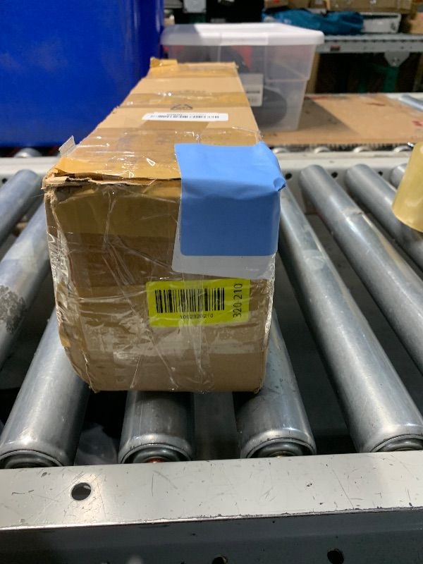 Photo 1 of (MISSING 1 D ROD) Double Curtain Rod, 1 Inch Black Extra Long Dual Curtain Rods 72 to 144 Inch with Aluminium Modern End Cap Finial, Adjustable Heavy Duty Window Treatment Rods, Telescopic Metal Double Drapery Pole Set