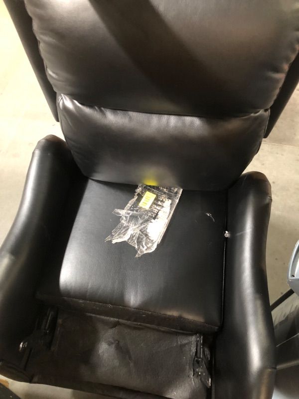 View 6 of ***MISSING PARTS***
KISLOT Leather Pushback Recliner Faux Armchair with Rivet Decoration Single Sofa Accent Chair for Living Room Bedroom