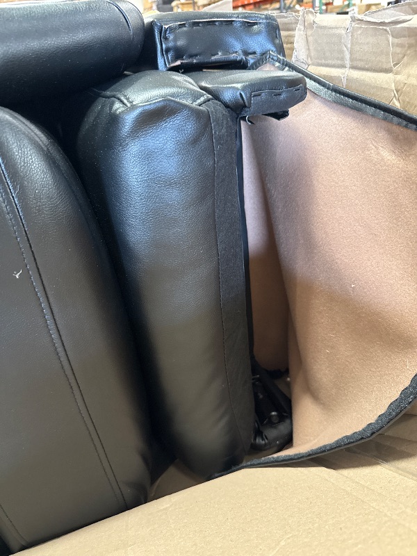 View 4 of ***MISSING PARTS***
KISLOT Leather Pushback Recliner Faux Armchair with Rivet Decoration Single Sofa Accent Chair for Living Room Bedroom