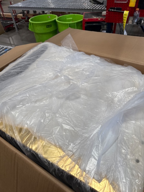 Photo 1 of **BOX 2 OF 2** KEIKI 85" Luxury Oversized Velvet Chesterfield Sofa with 2 Pillow & Gold Stainless Decoration, Italian Modern Style 3-Seater Button Tufted Couch with Rolled Arms, Easy Assembly, for Living Room, Beige