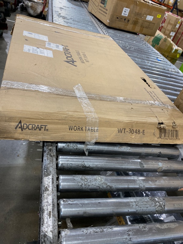 Photo 1 of **MISSING TUBES**

Adcraft Work Table, 30" x 48" x 35", in Stainless Steel (WT-3048-E)

