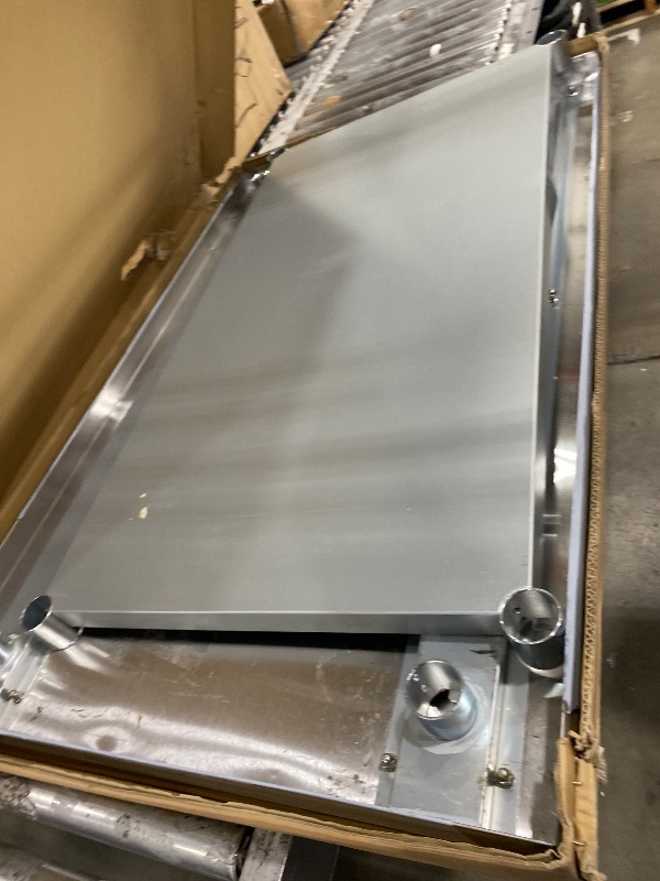 Photo 1 of **MISSING TUBES**

Adcraft Work Table, 30" x 48" x 35", in Stainless Steel (WT-3048-E)

