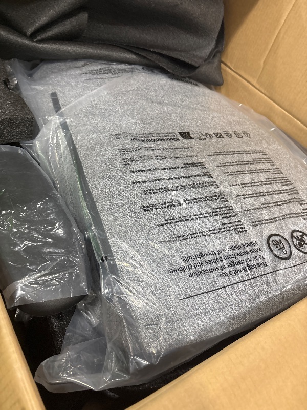 Photo 1 of ***********FOR PARTS ONLY- Missing parts***********
Razer Iskur V2 X Ergonomic Gaming Chair: Built-in Lumbar Support - Widened Seat - High Density Foam Cushions - Adjustable 152 Degree Recline - 2D Armrests - Plush Fabric Finish - Light Gray Edition