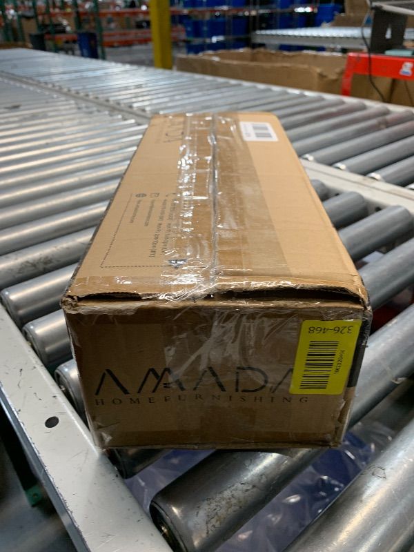 Photo 1 of (MISSING HARDWARE) AMADA HOMEFURNISHING Floating Shelves, Paulownia Wood Wall Shelves for Living Room/Bedroom/Kitchen/Home Office, Wood Floating Shelf for Home Storage & Organization Set of 4 15.75" L x 5.91" W x 0.98"H