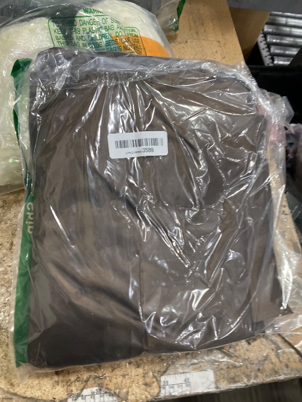 Photo 1 of ?Upgraded?Patio Egg Chair Covers with Zipper, Wicker Egg Swing Chair Covers, Waterproof Heavy Duty Weather Resisatnt Outdoor Chair Cover, Windproof Hanging Chair Cover, 75" x 45", Khaki, 1 Pack