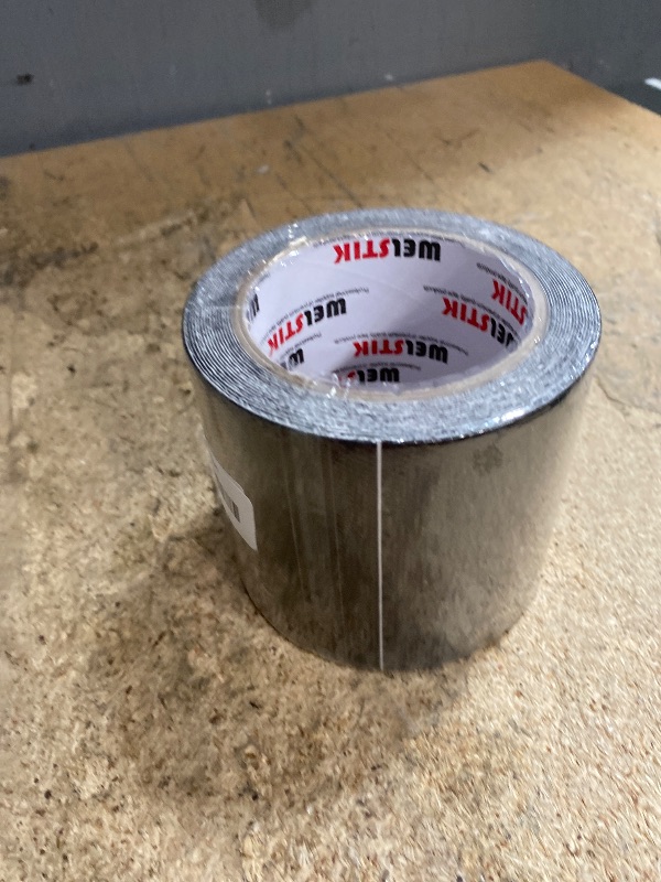 Photo 1 of ***FACTORY SEALED***WELSTIK Rubber Grip Tape - 4" x 16.5ft Non-Slip Adhesive Handle Wrap for Tools,Bike Handlebars & Sports Equipment - Anti-Slip Safety Tape with High Density Rubber Material, Easy to Apply & Cut