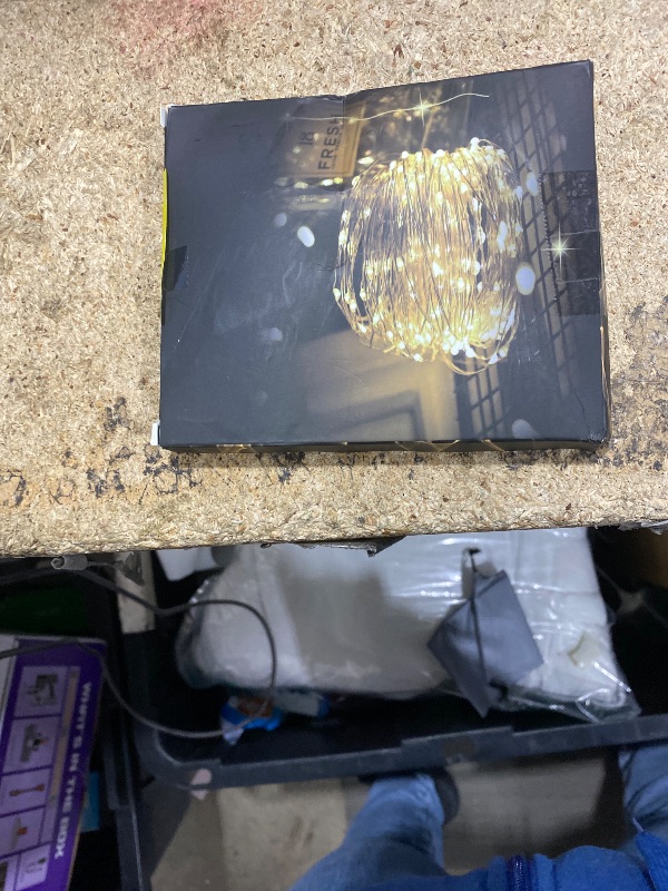 Photo 1 of 12 Pack Led Fairy Lights - White, Battery Operated LED Silver Wire String Lights, 7FT 20LED Mini Firefly Starry String Lights Waterproof Led Twinkle Lights for Mason Jar DIY Christmas Decor