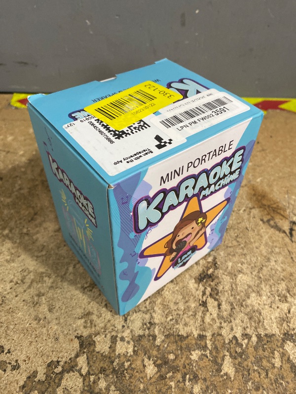 Photo 1 of **MICROPHONES NON-FUNCTIONAL*** IROO Mini Karaoke Machine for Kids, 2025 Top Christmas Birthday Gifts for 4, 5, 6, 7, 8, 9, 10, 12+Years Old Girls Boys Grandkids, Party Portable Bluetooth Speaker with 2 Wireless Microphones (Beige)