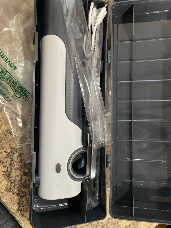 Photo 1 of *FOR PARTS ONLY* TUMIDY Cordless Electric Knife Rechargeable, Electric Carving Knife for Carving Meats, Poultry, Bread, Crafting Foam, Serving Fork Included