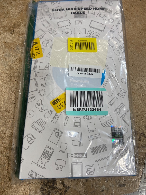 Photo 1 of 10K 8K HDMI 2.1 Cable 2-Pack 6.6FT, Highwings Certified 48Gbps Ultra High Speed Slim HDMI Cord,Support 4K@120Hz 8K@60Hz, HDCP 2.2&2.3, Dynamic HDR,eARC,DTS:X, Compatible with Roku TV/HDTV/PS5/Blu-ray