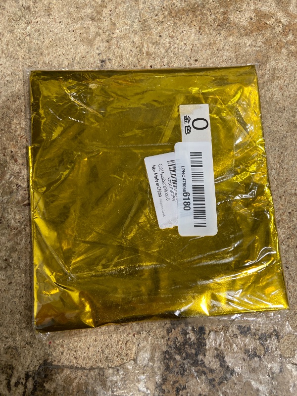 Photo 1 of 0 Balloon - Gold Birthday Number Balloons, 40 Inch Large Foil Balloons for Men Women Boys Girls Gold Themed Birthday Decorations