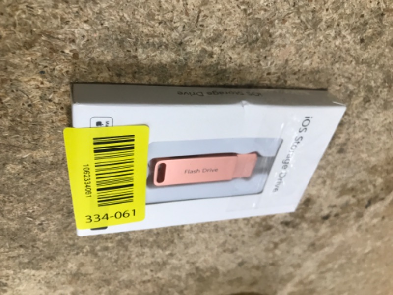 Photo 1 of (No APP Required) MFi Certified iPhone Photo Stick, USB Flash Drive 512GB for Photo/Video Backup, 3 in 1 iPhone Memory Stick, High-Speed Thumb Drive Compatible for iPhone/iPad/Android/PC Pink