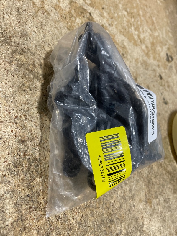 Photo 1 of 10 Pcs 4'' Short Mini Heavy Duty Bungee Cords with 180 lbs Max Break Strength & Rust Resistant Steel Hooks, Black Small UV Resistant Bungee Straps with 6mm Diameter, Perfect for Small Items & Tools