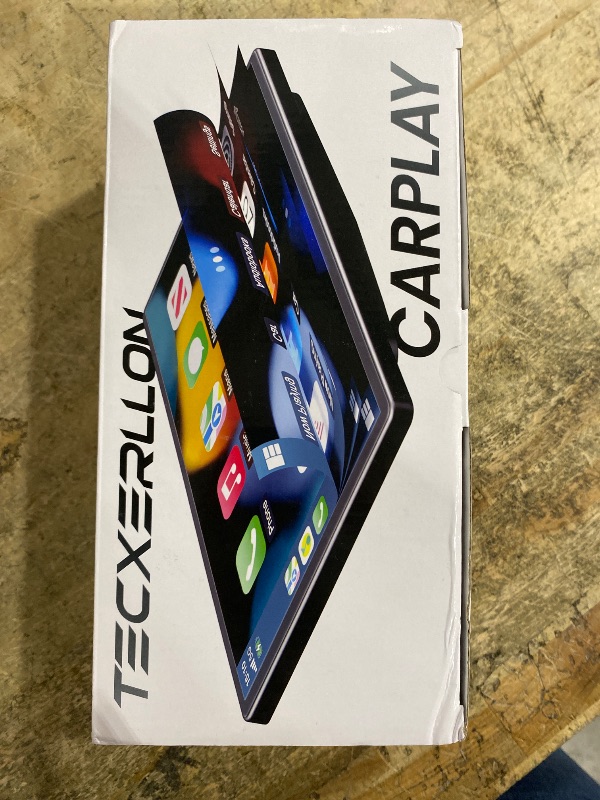 Photo 1 of ***MISSING ASEEMBLY PIECES*** TECXERLLON 10.26'' Portable Apple CarPlay Screen for Car with 4K Dash Cam & 1080P HD Backup Camera, Wireless Car Play & Android Auto with GPS Navigation, Airplay, Mirror Link