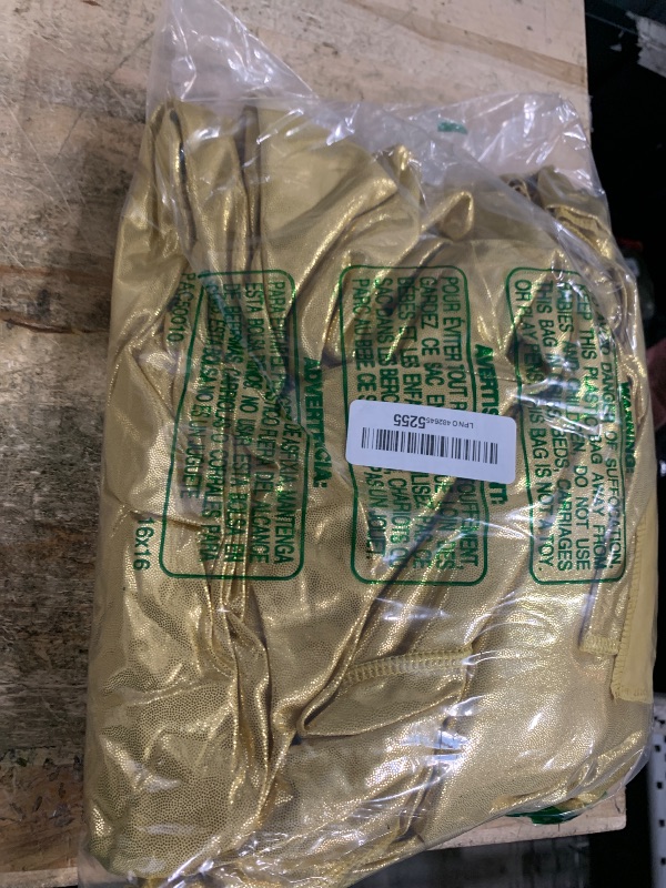 Photo 1 of 10x10 ft Gold Sequin Backdrop Curtain Panels for Parties, Wrinkle Free Glitter Photo Backdrop Drapes 2 Panels 5x10FT Shimmer Back Drop Cloth for Wedding Birthday Christmas Photography Background