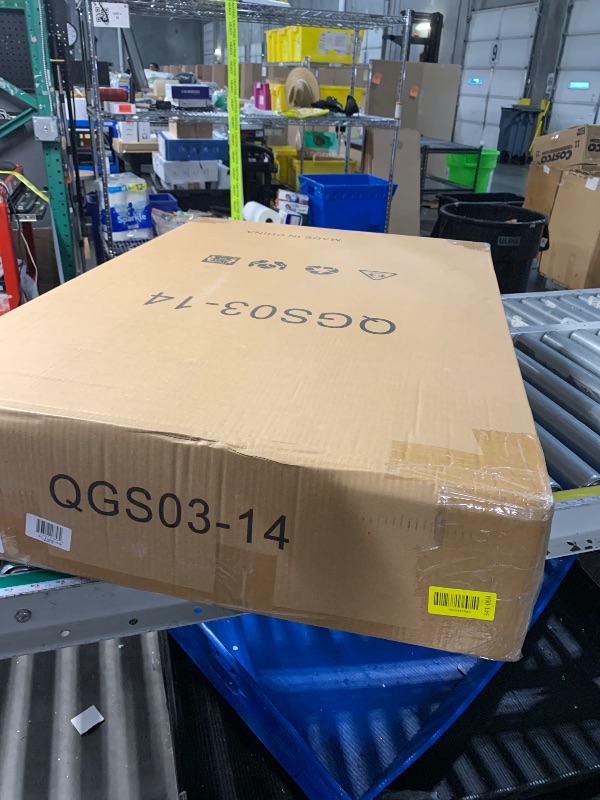 Photo 1 of **FACTORY SEALED**ZIYOO Heavy Duty Full Size Folding Bed Frame, 14 Inch High Metal Platform Double Size Bed Frame, No Box Spring Needed, Sturdy Steel Frame for Mattress, Easy Assembly, Noise Free, Black