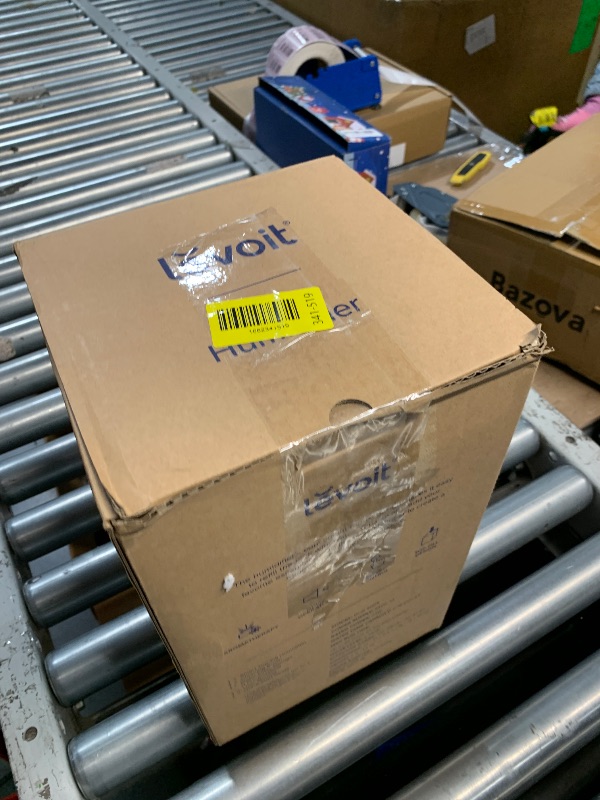 Photo 1 of ***(PARTS ONLY/ NON FUNCTIONAL)***LEVOIT Smart Cool Mist Top Fill Humidifiers for Bedroom Baby with Sensor, Auto Humidity Setting, APP & Voice Control, Essential Oil Diffuser, Ultra Quiet Operation, Easy Top Fill, 3L, White