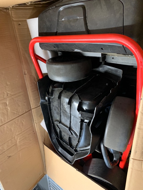 Photo 1 of ***PARTIAL SET - PRICE ADJUSTED***
EcoSummer Go Kart Electric Drift Kart Car, 24V Outdoor Ride on Toy, Fast 2×300W Motor, 8 MPH High Speed Drift Car, with Music and Slow Start, for Kids 8-12 Years Old Racing Toys (Rot)