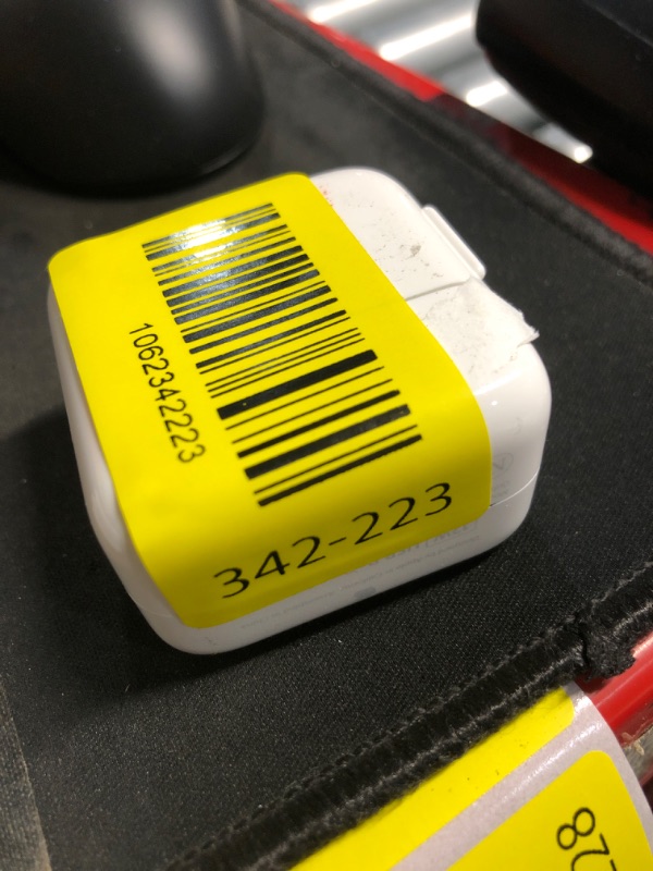 Photo 1 of  Apple 12W Single USB Wall Charger Power Adapter (MD836LL/A - A1401) - White 