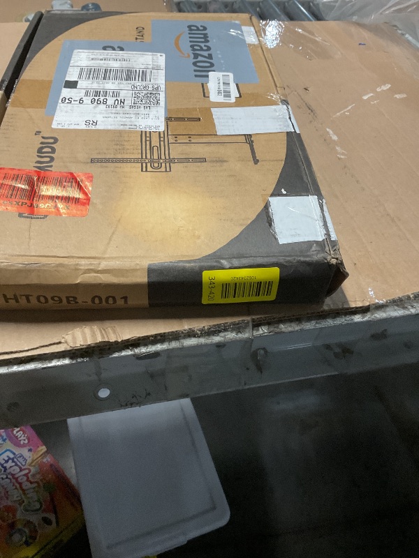 View 2 of ***MISSING PARTS***
Universal TV Stand - Table Top TV Stand for 27-60 inch LCD LED TVs - 9 Level Height Adjustable TV Base Stand with Tempered Glass Base & Wire Management, VESA 400x400mm