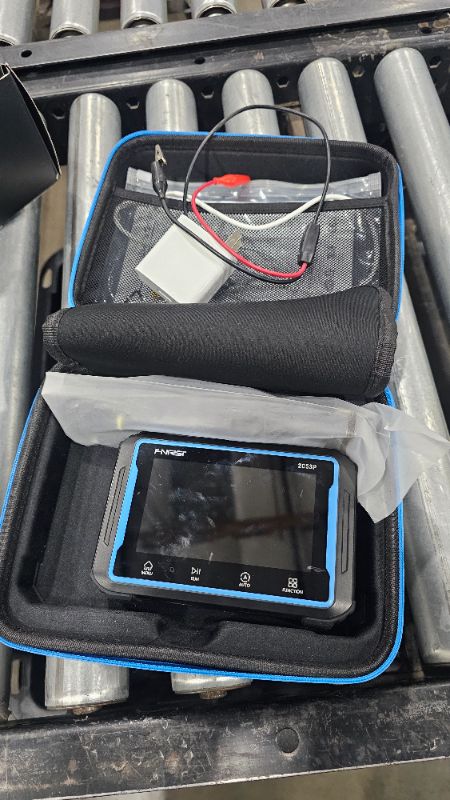 Photo 1 of ***PARTS ONLY***FNRSI DPOS350P 4-in-1 Oscilloscope, 350MHz Digital Phosphor Scope + 50MHz Signal Generator + 350MHz Spectrum Analyzer + 50MHz FRA, 1GSa/s, 7" Touchscreen, Portable Lab Analyzer with Fast Charging